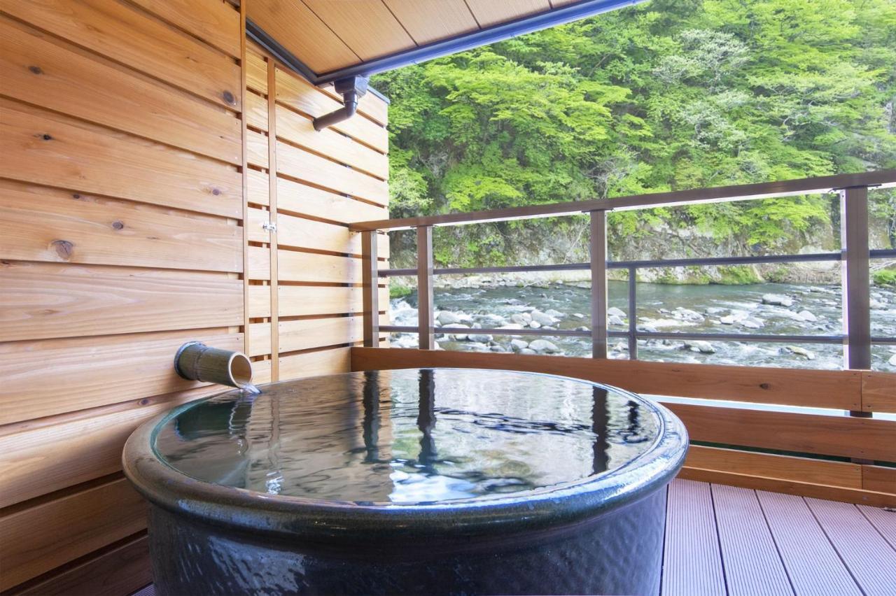 Shiobara Onsen Ryokan Kamiaizuya Nasushiobara Bagian luar foto