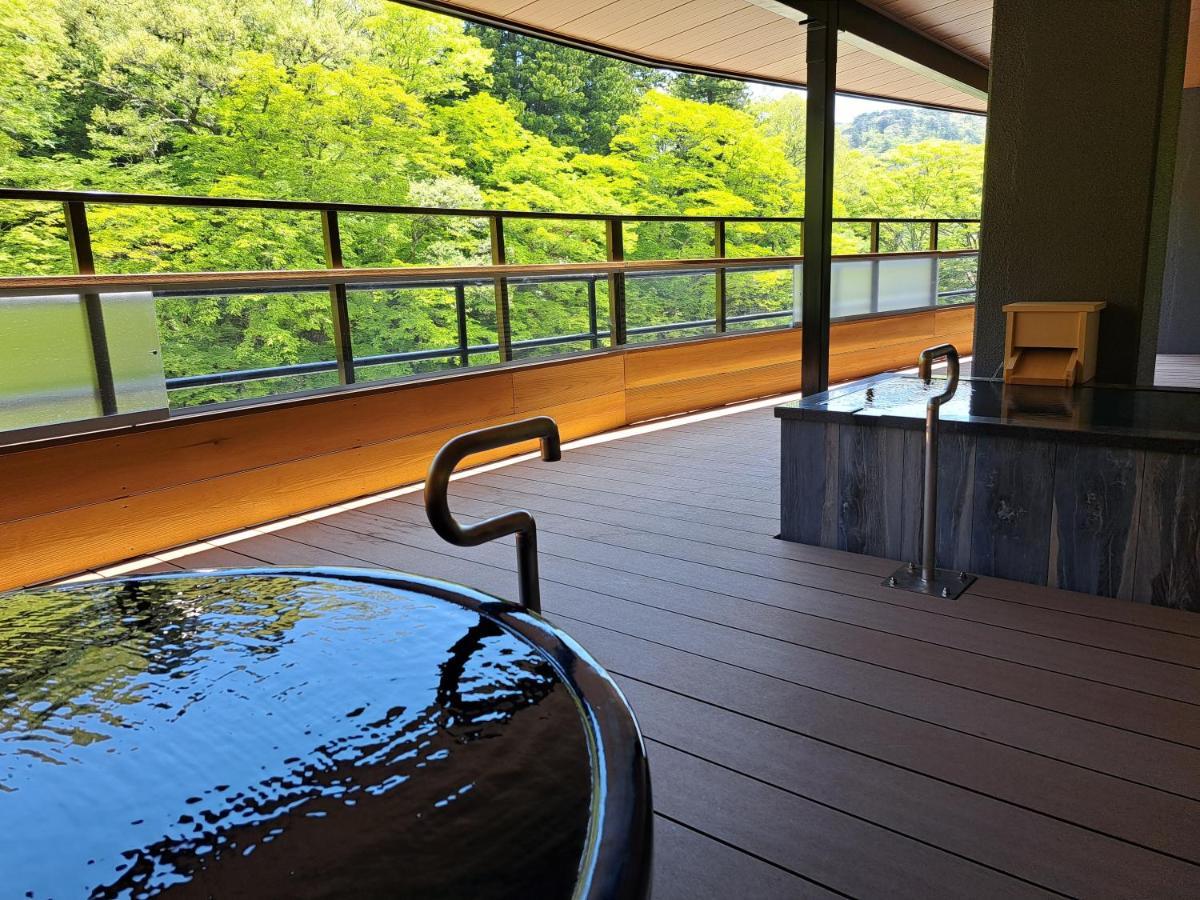 Shiobara Onsen Ryokan Kamiaizuya Nasushiobara Bagian luar foto