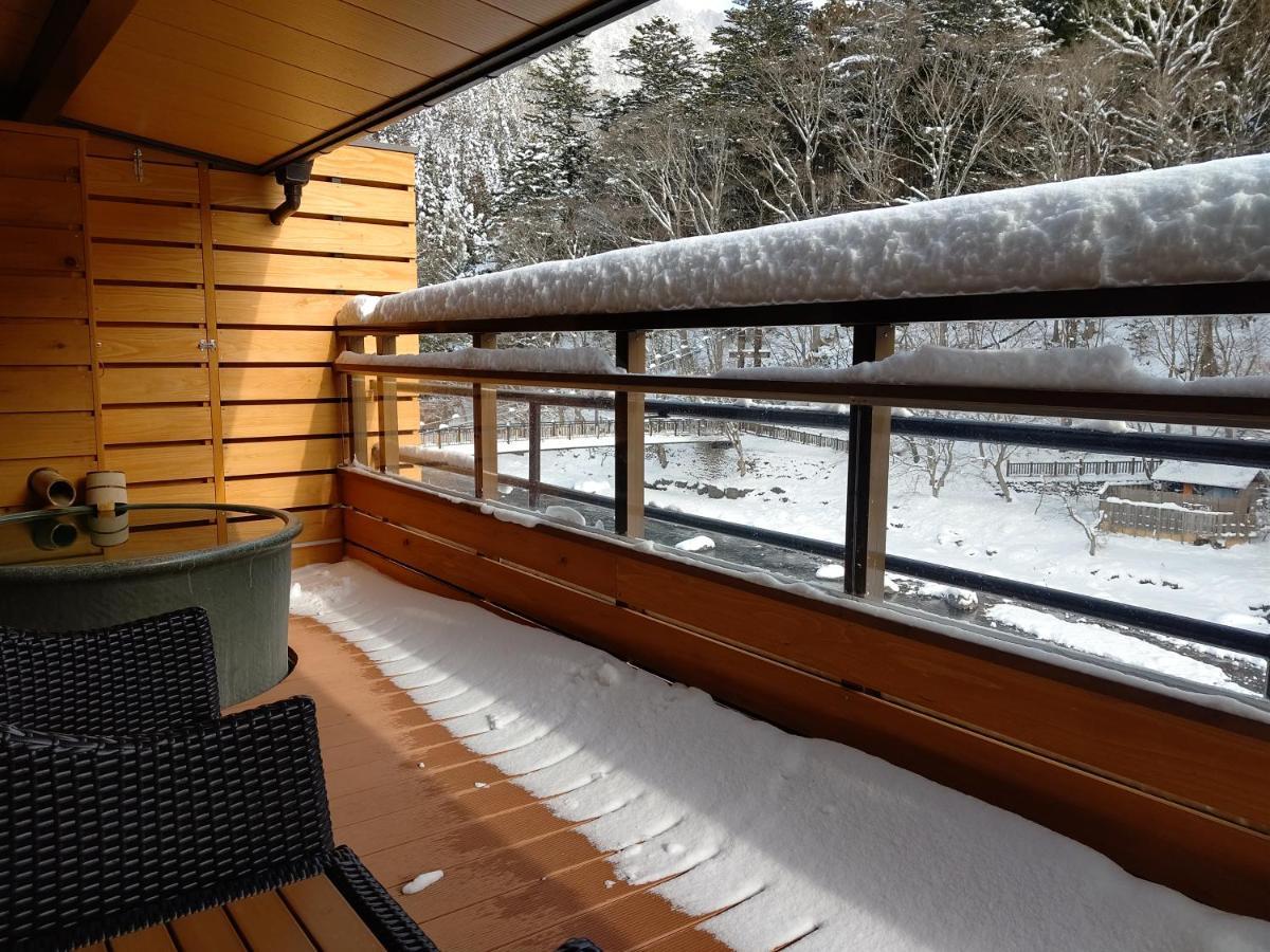 Shiobara Onsen Ryokan Kamiaizuya Nasushiobara Bagian luar foto