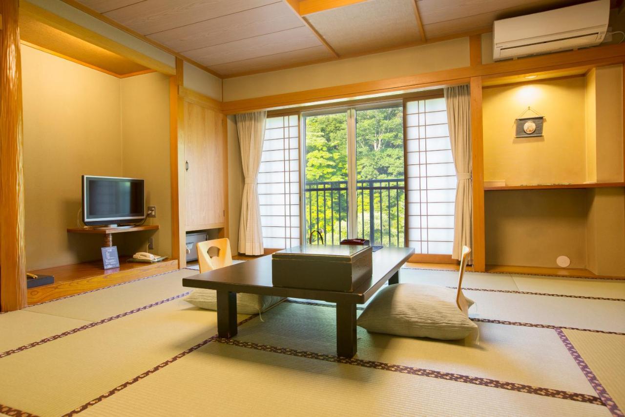 Shiobara Onsen Ryokan Kamiaizuya Nasushiobara Bagian luar foto